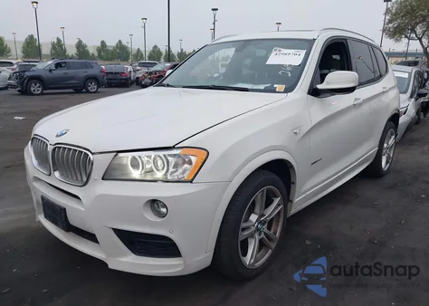 2014 BMW X3 xDrive35I из США, поврежденный, VIN 5UXWX7C51EL983927
